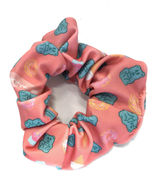 SugarBear Pink Donut Scrunchie