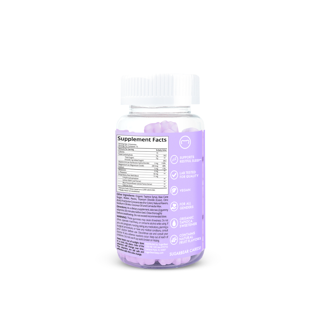 SugarBear Sleep Vitamins - 30 PCS