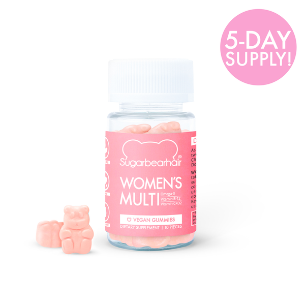 SugarBearHair Women's Multi - Vegan MultiVitamin - 5 Day Supply